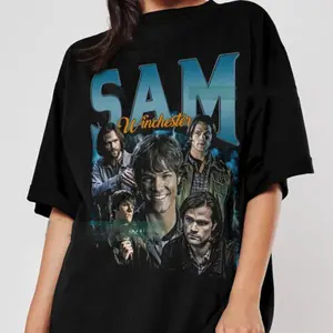 Sam Winchester TV Series 90s Supernatural Retro Shirt