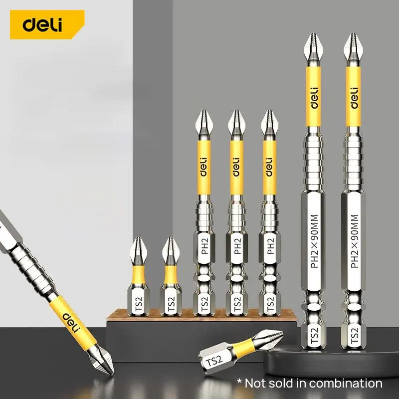 High Impact Resistance Screwdriver Bit Set, Anti-slip Cross Magnetic Screwdriver Bit Set, Power Tool Accessories for Electric Drill