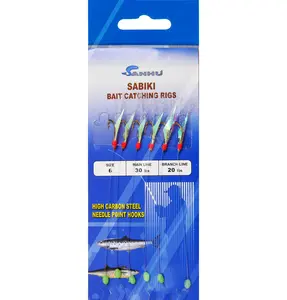 Sanhu Bait Rigs Size-6 Model 417 10 Packs