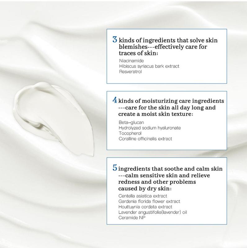 Lakerain 345 Relief Cream Daily Face Moisturizer with Niacinamide & Panthenol for Blemish Relief & Comfort Hydration 50ml