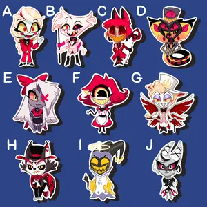 Hazbin Hotel Chibi Stickers