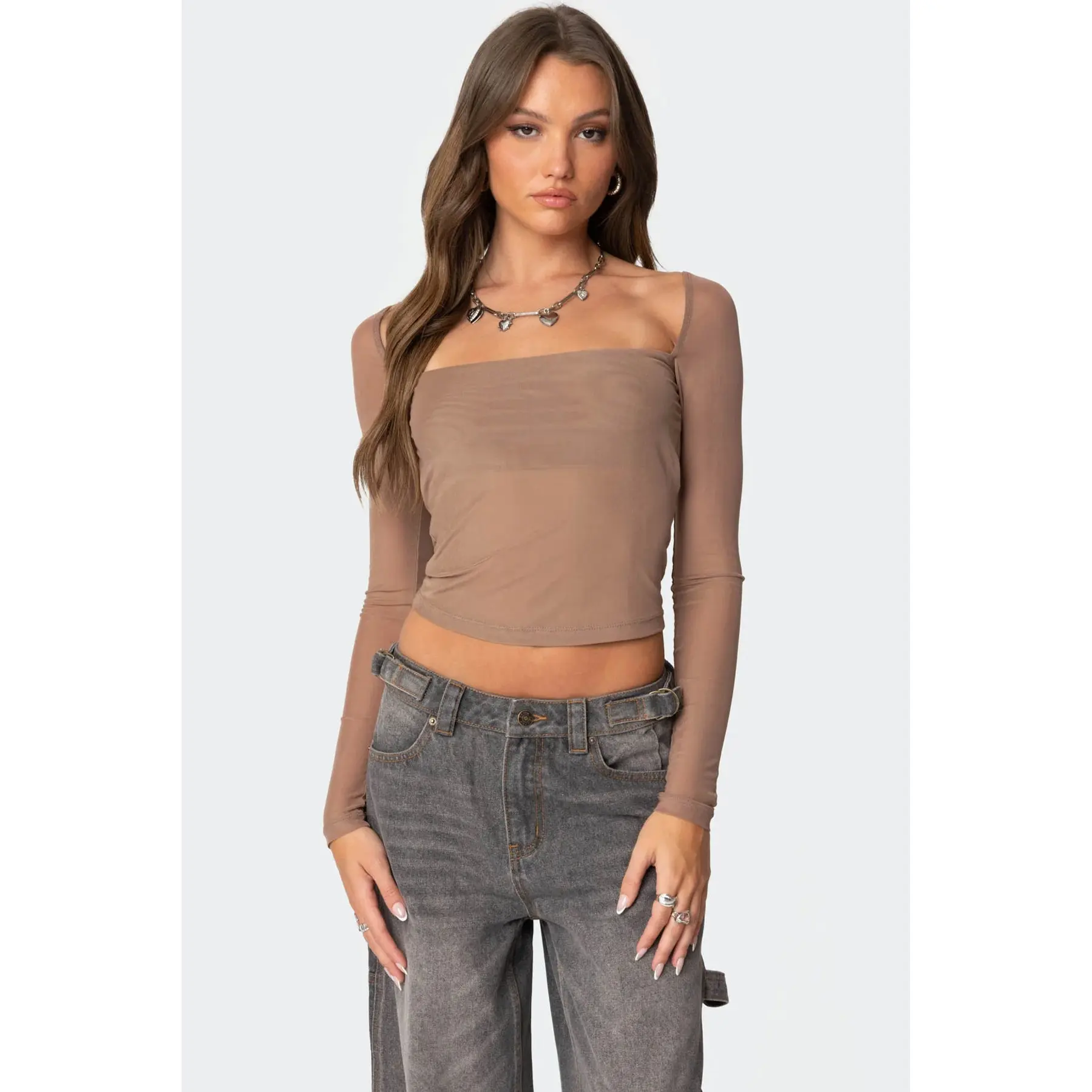 Marta Mesh Top