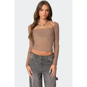 Marta Mesh Top
