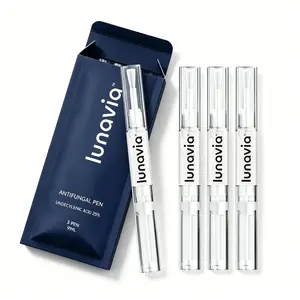 3 Pack Lunavia Antifungal Pen | 25% Undecylenic Acid | Treats Athlete's Foot
