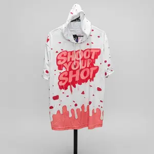 Strawberry Chip Drip LW SS Hoodie- NOW