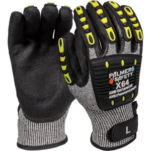 ATERET General Utility Work Gloves, Cut & Impact Protection, Lightweight & Breathable, All-Purpose Performance Fit, Durable Palmer Safety