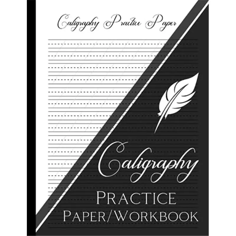 Caligraphy Practice Paper/Workbook: Hand Lettering Workbook for Beginners-paperback