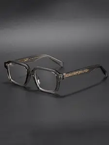 Stylish Caterside Square Frameless Glasses with Cp Frame, High Quality Eyeglasses, Decorative Lens for Men and Women, Perfect for Travel, Beach, Festivals and Outdoor Activities, Lightweight Eyewear