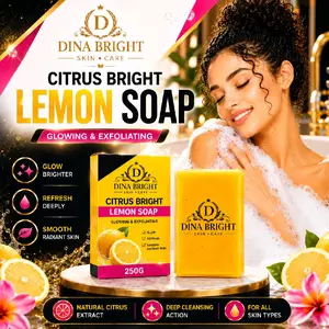 CITRUS BRIGHT LEMON SOAP.