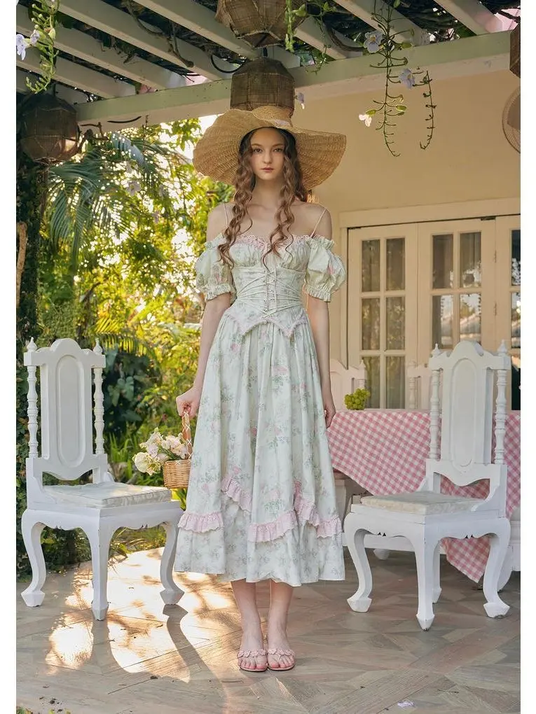Fleur Poetry Corset Dress