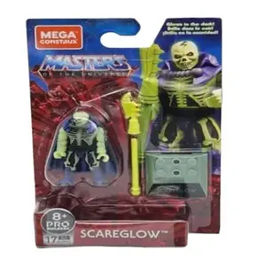 MOTU - Mega Construx - Scareglow Action Figure - (2' Inches) - (Includes Staff & Stand)