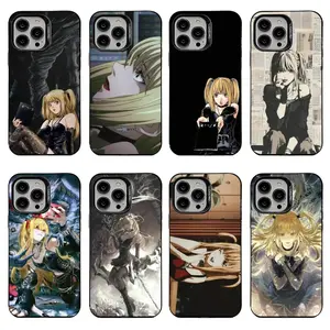 D-Death Note Shinigami Theme  Phone Case   for iPhone 17, 16, 15, 14, 13, 12, 11 Pro Air Plus ProMax and Samsung S26-S20 Ultra Plus FE shock-absorbing phone cases, fashionable gift.