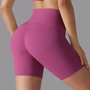 Yoga Shorts Women Fitness Shorts Running Cycling Shorts Breathable Sports Leggings High Waist Summer Workout Gym Shorts scrunch  butt  shorts breathable gym short yoga athletic short biker  shorts athletic  shorts