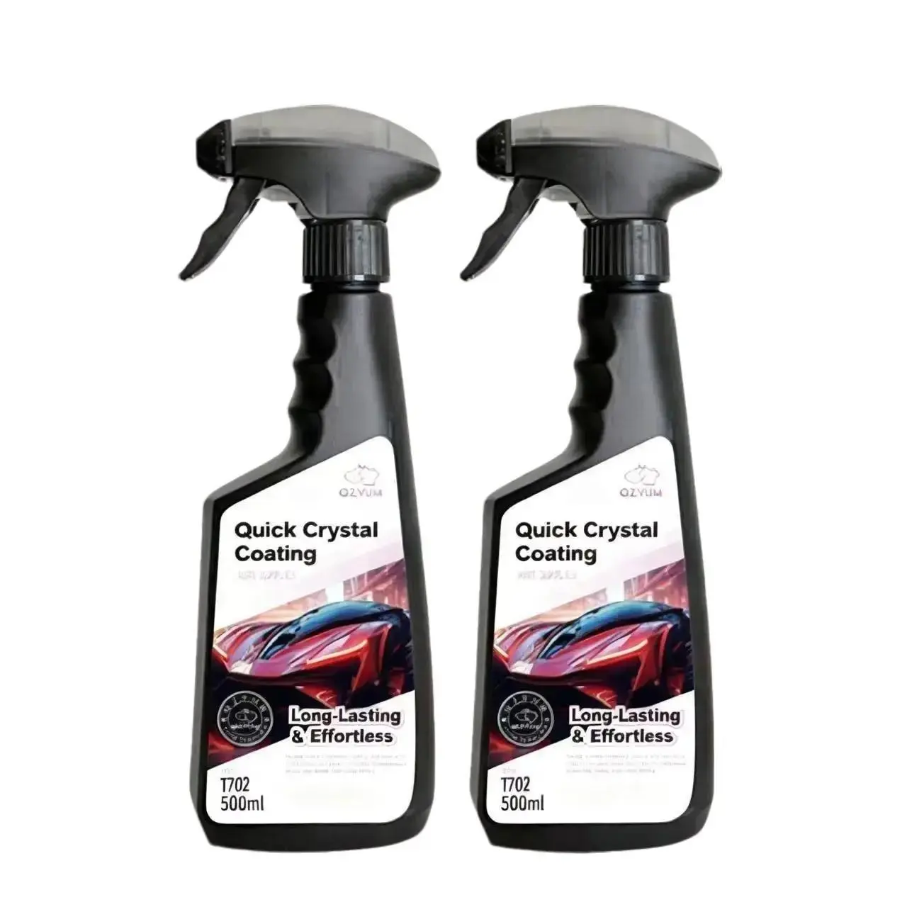 QZYUM Car Coating Spray Nano Spray Waterless Car Wash- Instant Gloss Long-lasting Car paint Waxing Solution For a Showroom Shine