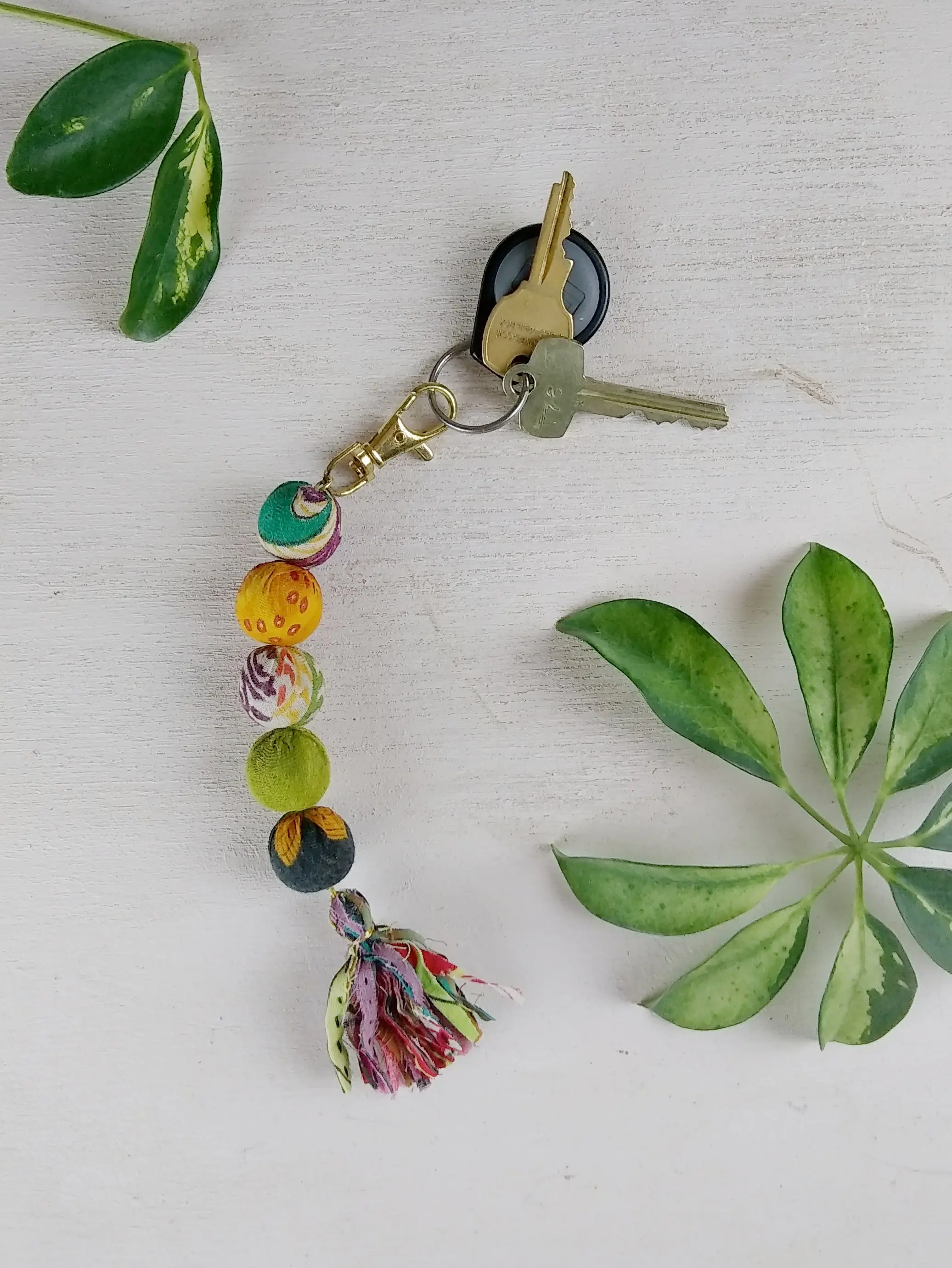 Kantha Bauble Key Clip