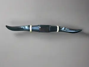 Jefe's SPECIAL #826: XL "Doble Grande" - 27" -Polished Mounted Bull Horns - Steer South West Art Decor