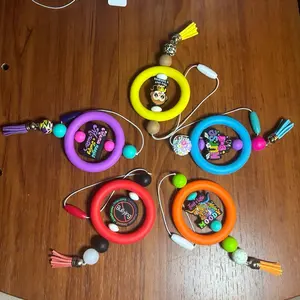 Car Charm Hanger - Stylish Bead Design with Colorful Beads, Perfect for Personalizing Your Car's Interior, Ideal Gift for Car Enthusiasts