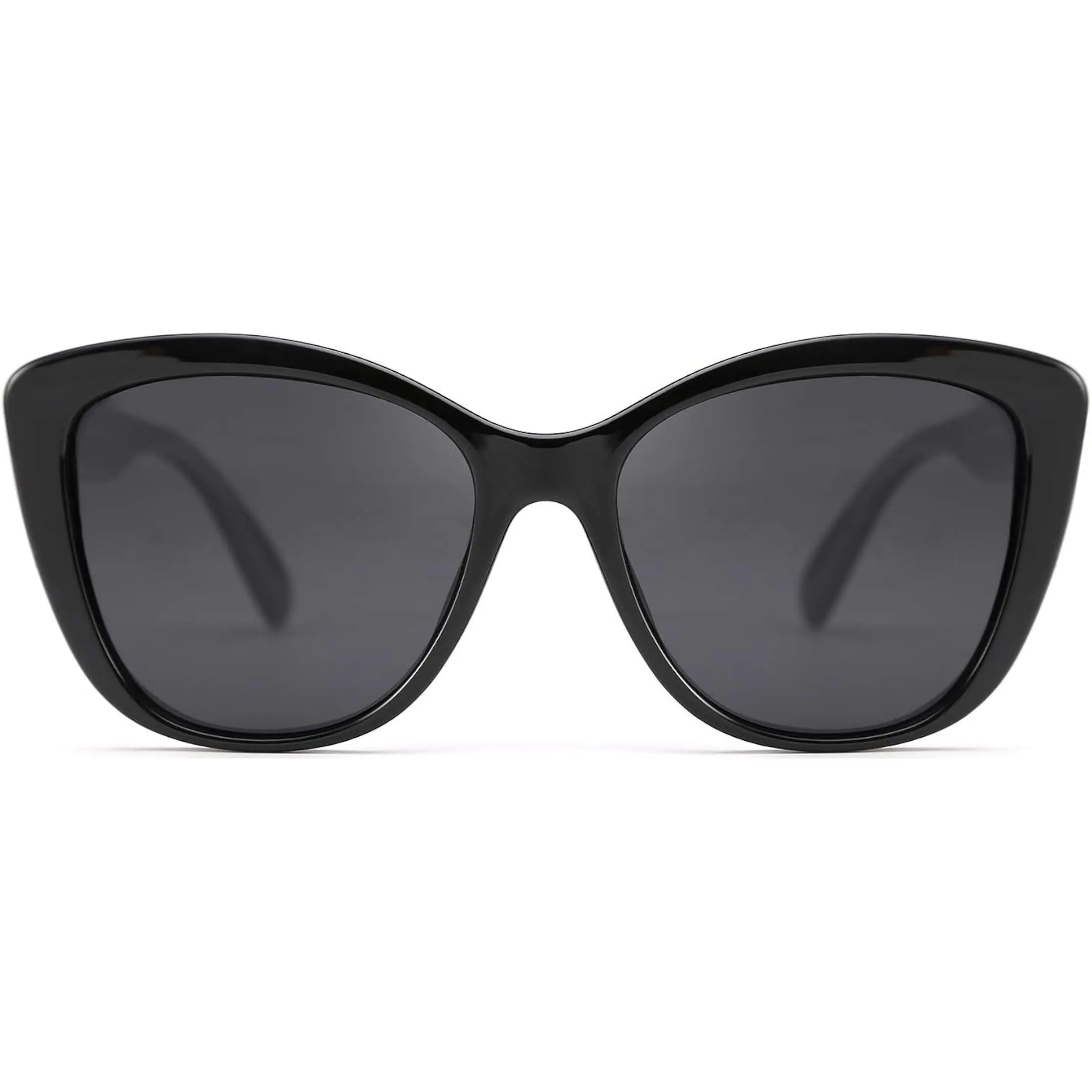FEISEDY Polarized Vintage Sunglasses American Womens Square Jackie O Cat Eye Sunglasses B2451