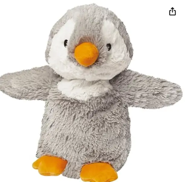 BABY PENGUIN Warmies Cozy Plush Heatable Lavender Scented Stuffed Animal