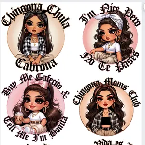 Chicana 1.0 premade DTF Gangsheet Chicana 1.0 premade DTF Gangsheet
