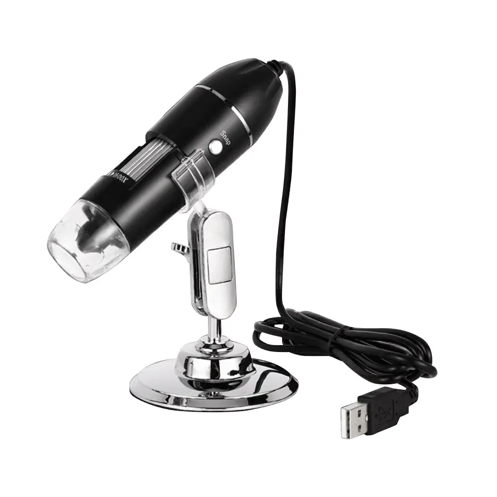 Portable Soldering Magnifier Endoscopic Digital Microscope with Stand, 500X-1600X Magnification for Cell Phone Repair, Office & Educational Microscopes, Digital Microscope Microscopes