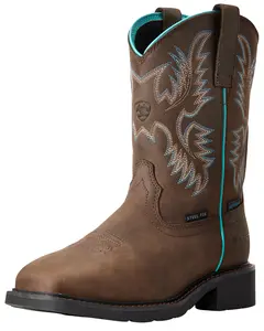 Ariat Women's Women'S Krista Waterproof Western Work Boot Steel Toe - 10029516
