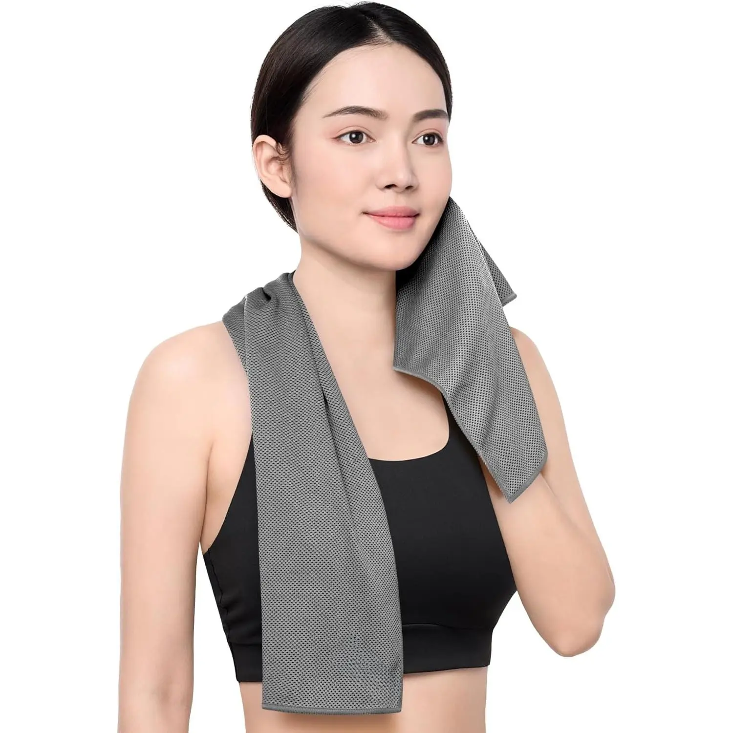 Cooling Towel (40"x12")  Chilly Towel for  &  Wraps - Cooling Rag for Hiking, Gym, Yoga & Workouts