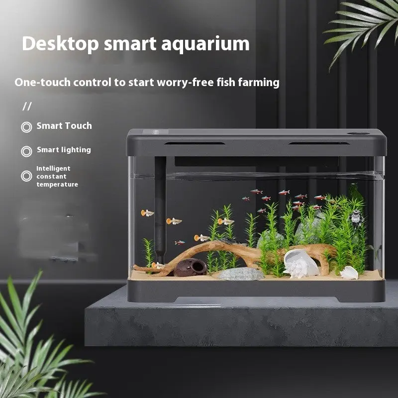 Fourth Generation Transparent Acrylic Fish Tank – Modern, Low-Maintenance Aquarium