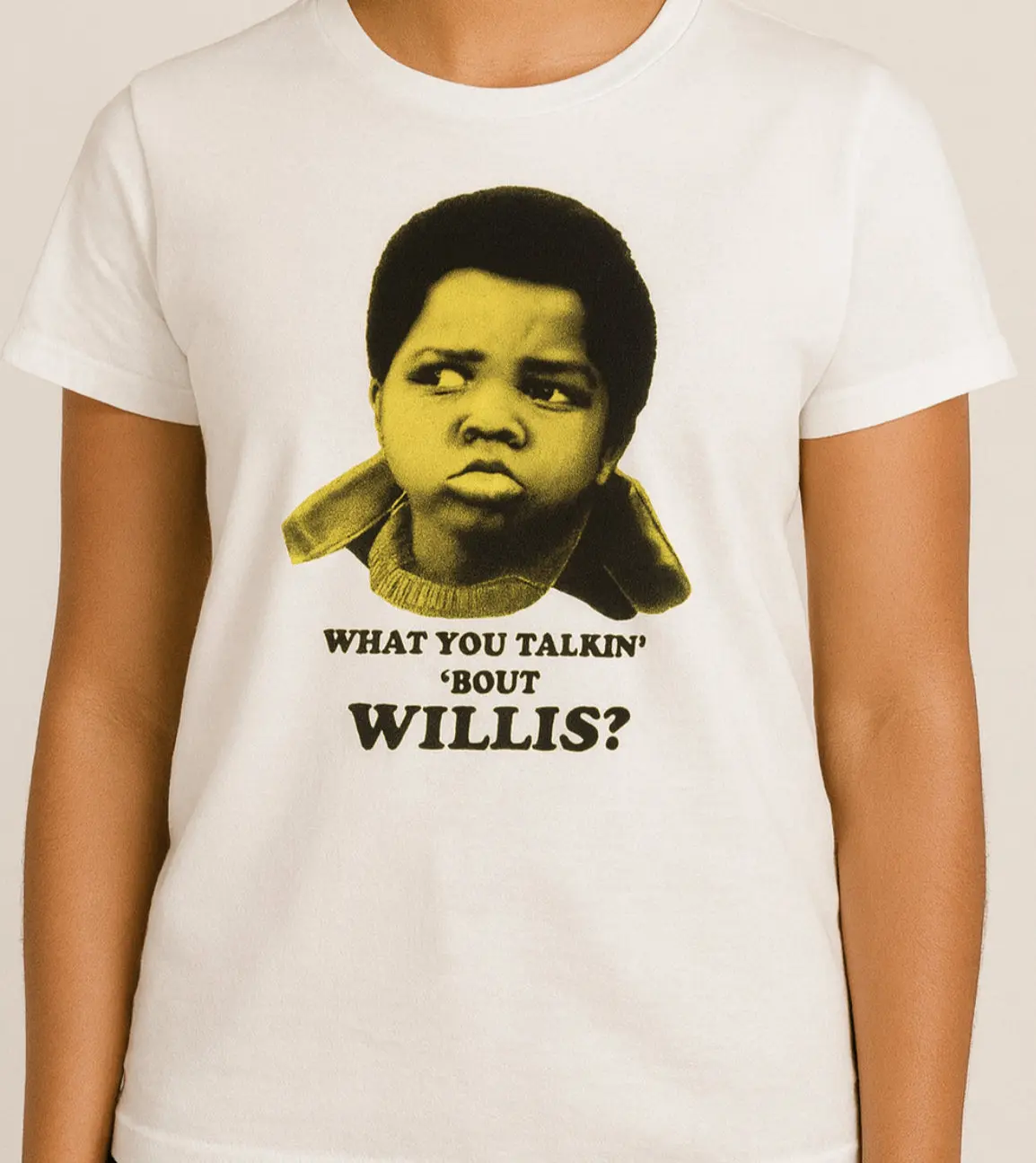Novelty T-Shirt- What You Talkin Bout Willis