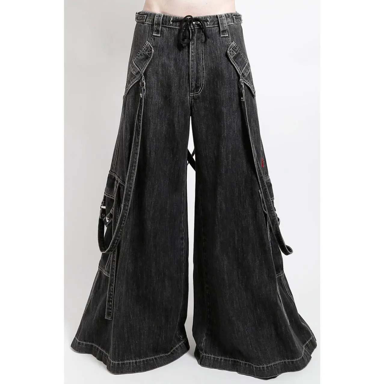 Tripp NYC Gothic Raver Pants [BLACK DENIM]