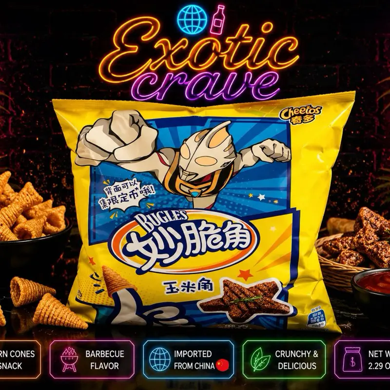 Cheetos Bugles BBQ Flavor Corn Cones – China