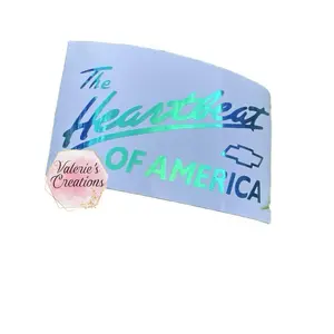 “The Heartbeat of America” Truck Decal