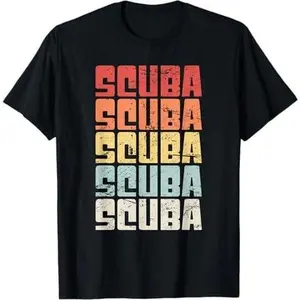 Retro SCUBA Diving T-Shirt