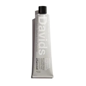 Davids Premium Toothpaste - Charcoal+Peppermint
