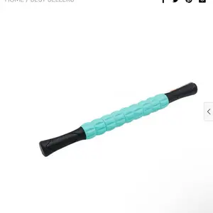 Muscle Roller Stick  - Body Massage Stick - Release Myofascial Trigger Points Reduce Muscle Soreness Tightness Leg Cramps & Back Pain for Physical Therapy & Recovery Blue 1