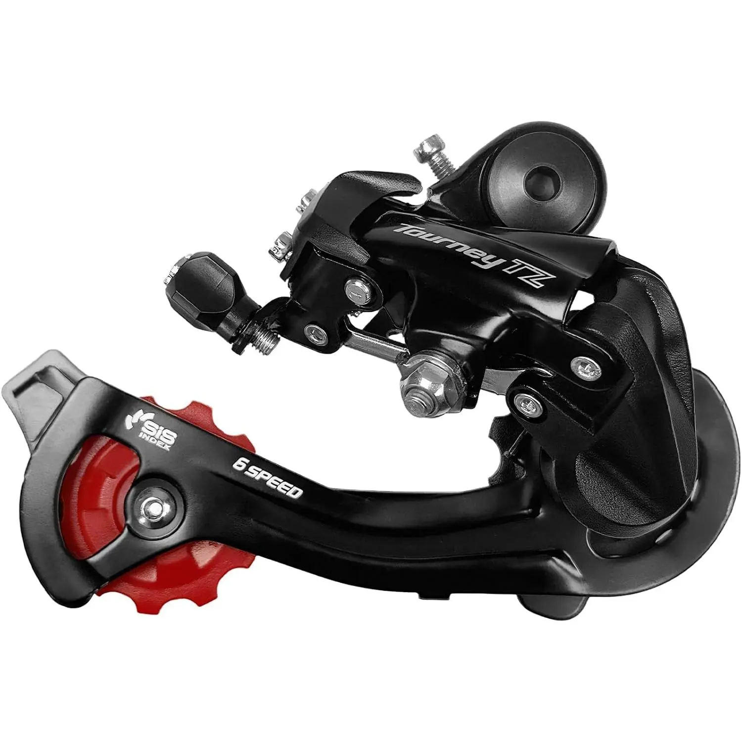 6/7 Speed Derailleur RD-TZ500 Bike Rear Derailleur Direct Mount | 6/7 Speed Derailleur for Mountain Bike Commuter Bike, Durable,High Versatility,Smooth Cable-Pulling Design