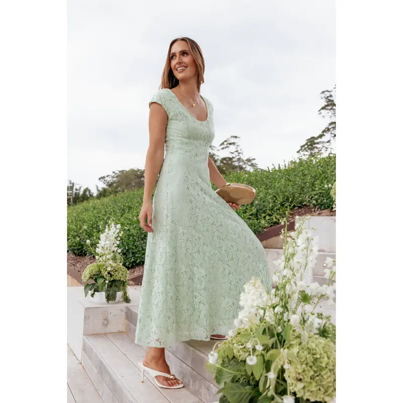 Sage green dress - TikTok Shop