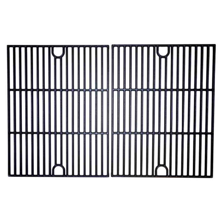 Heavy-Duty Porcelain Cast Iron Cooking Grate Set for Gas Grills