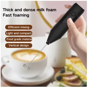 A Handheld Electric Mixer, Whisk, Milk Frother, Coffee, Latte And Cappuccino Foam Maker, Matcha Drink Mixer, And Kitchen Gadgets.