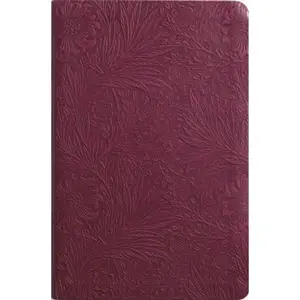 ESV Value Thinline Bible (Trutone, Raspberry, Floral Design)