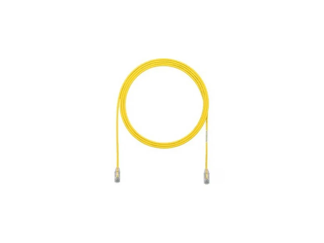 Panduit UTP28SP8INYL 8 in. Cat 6 Yellow Network Ethernet Cable Panduit UTP28SP8INYL 8 in. Cat 6 Yellow Network Ethernet Cable