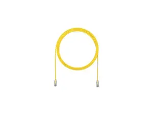 Panduit UTP28SP8INYL 8 in. Cat 6 Yellow Network Ethernet Cable