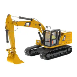 CAT Caterpillar 320 Hydraulic Excavator w/ Operator (High Line Series) 1:50 Scale Model - Diecast Masters 85569