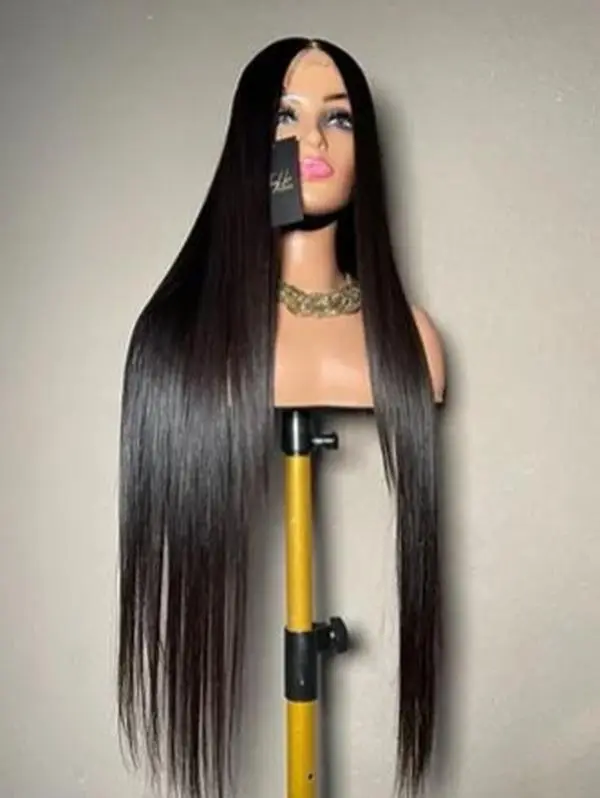 Ty: Sleek Sophistication with Raw Cambodian Straight Hair"
