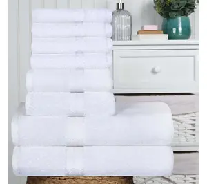 Superior Long-Staple Cotton 2 Piece Quick Dry Bath Towel Set