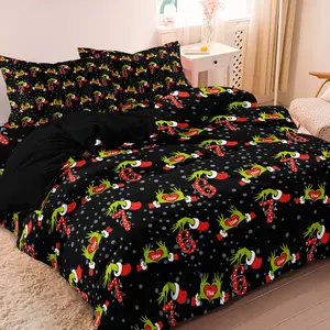 3pcs Personalized 67 Six Seven Duvet Cover, Duvet Cover Set, Funny Six Seven Christmas Duvet Cover, Christmas Present, Funny Holiday Lounge Blanket Cozy Xmas Gift Duvet Cover 1 * Duvet Cover+2 * Pillowcase