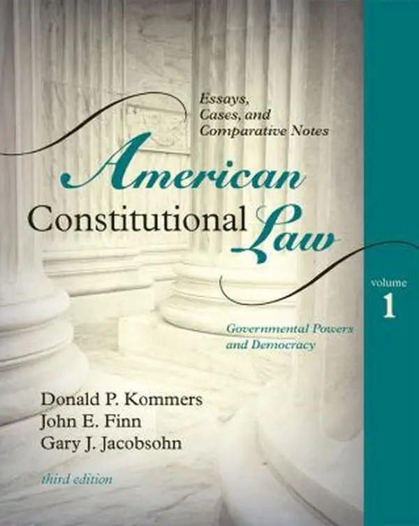 USED Book - American Constitutional Law, Volume 1: Governmental Powers and Democracy by Kommers, Donald P. (Paperback) - english
