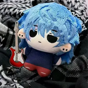 Game Sally Face Sal Cosplay Doll Plush Stuffed Dolls Cotton Figure Plushie Soft Halloween Props