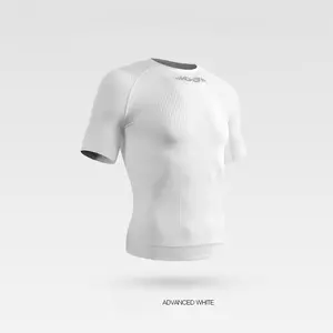 Seamless Sports Fitness Clothes Running Quick Drying Clothes Sweat Absorbing Training Equipment Elasticity compression shirt athletic  wear gym  shirts