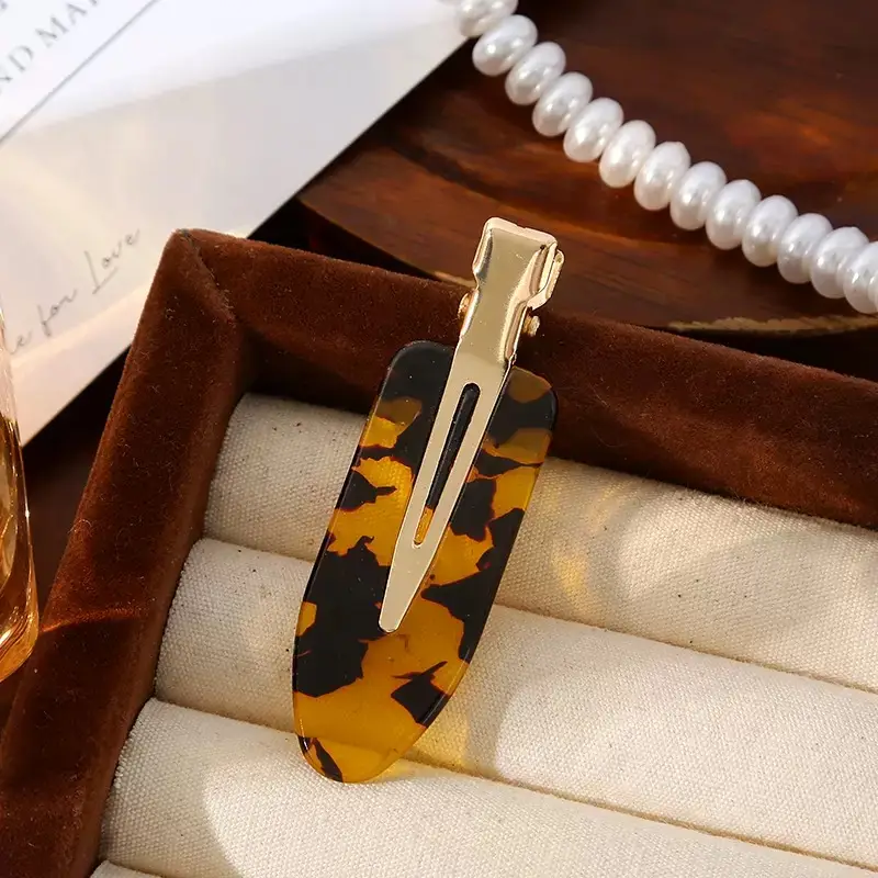 JBEXTENSION No-bend Hair Clips No-crease Hair Clips Styling Duck Bill Clips No-dent Alligator Hair Barrettes for Salon Hairstyle Hairdressing Bangs Wa